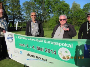 REHAB golf guldvinder Børge Wisen og bronzevinder Hans Erik Pedersen