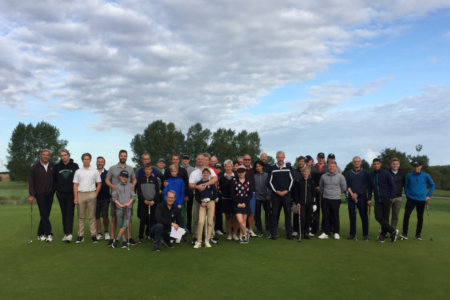 Flot generationsmatch med 42 deltagere Roskilde Golf Klub