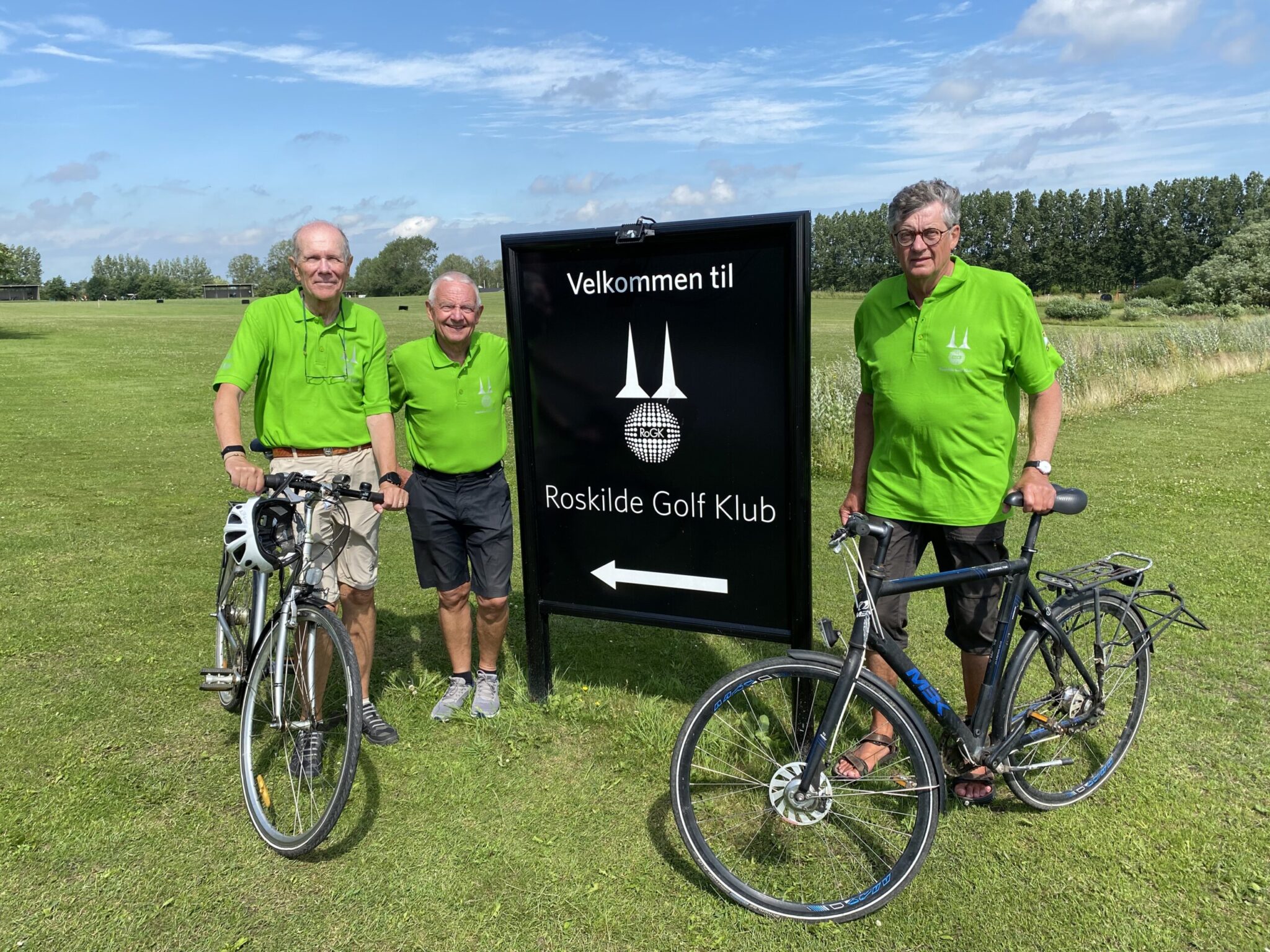 Vi cykler igen til golf i 2022 - tag et ved sekretariatet - Roskilde Golf Klub